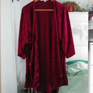 Velvet kimono